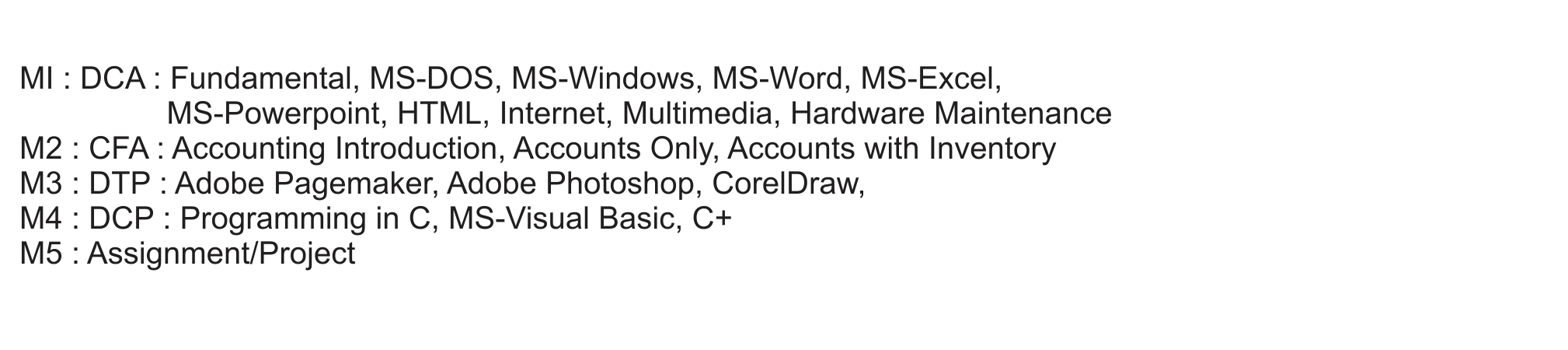 Higher Diploma in Information Technology